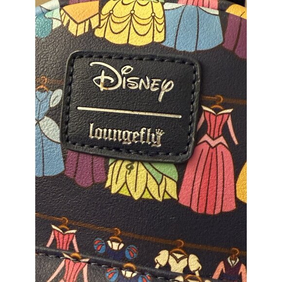 Loungefly Disney Princess Dress Closet Mini Backpack Soft Tag LF13 - Picture 2 of 5